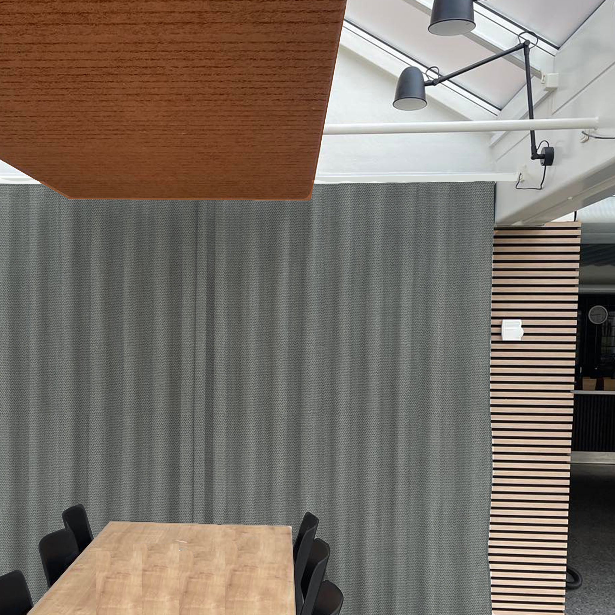 mørklægningsgardin til hotelværelse på mål i Ecoline Two