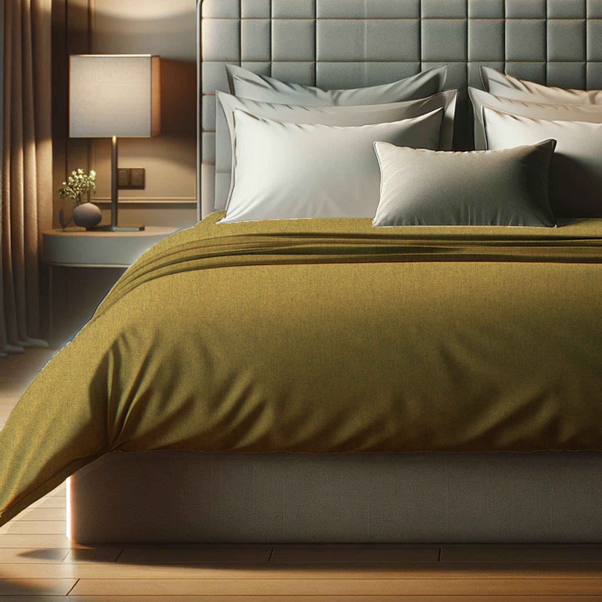 Uldsengetæppe til hotelværelse fra Better By Pana i i JAB Woolly