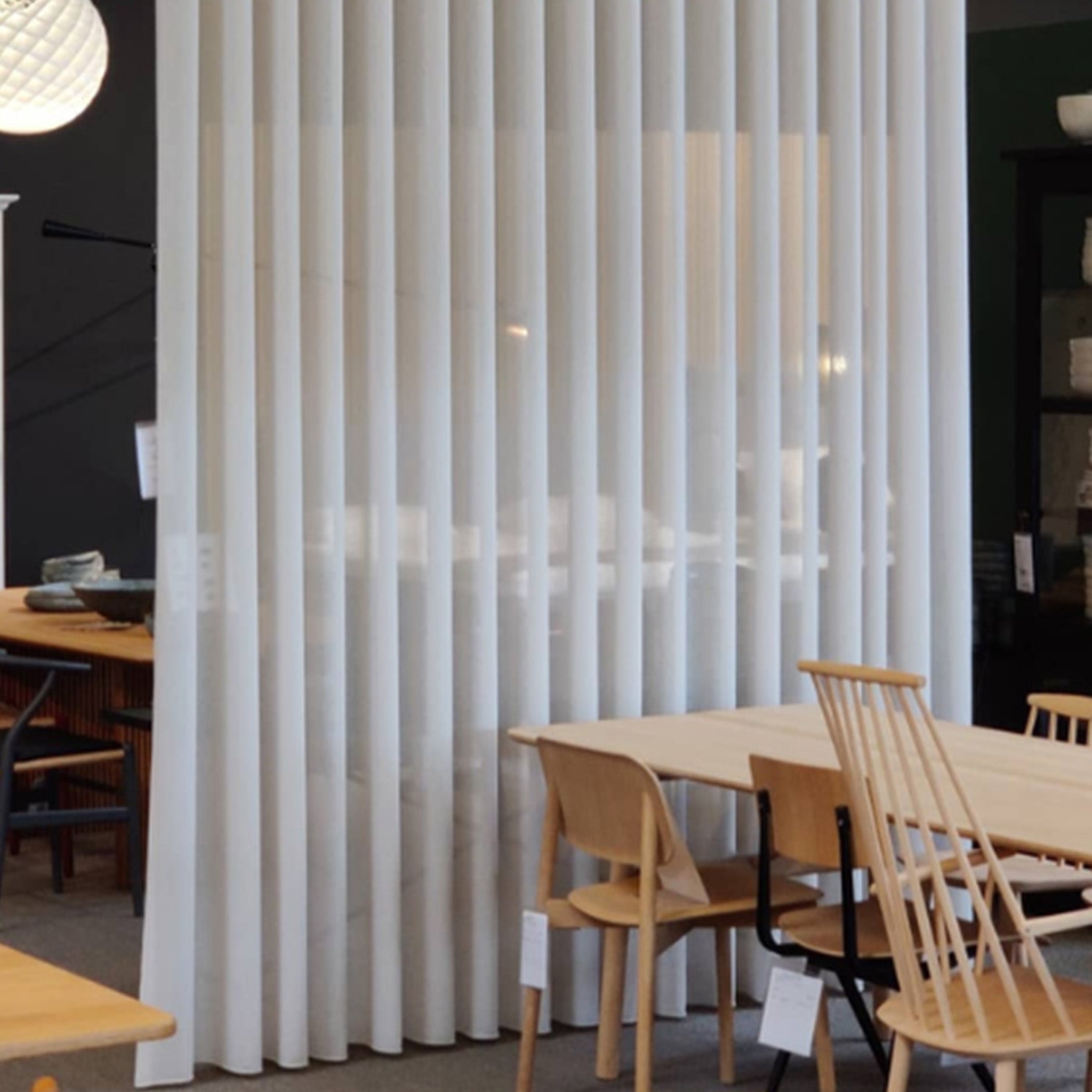 akustikgardiner til rumdeling på mål fra Better By Pana