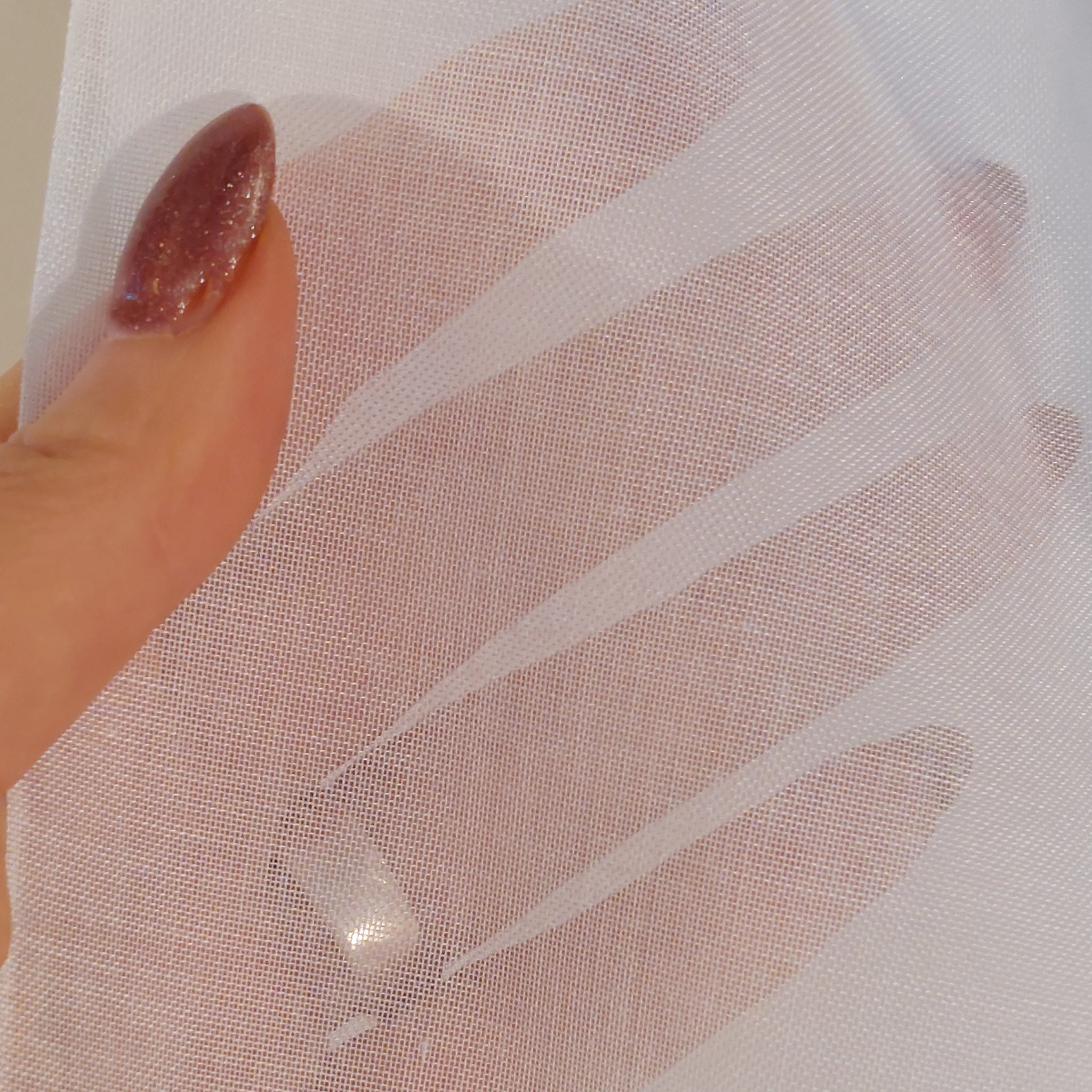 transparent stof - Air 4 fra Kvadrat på metermål