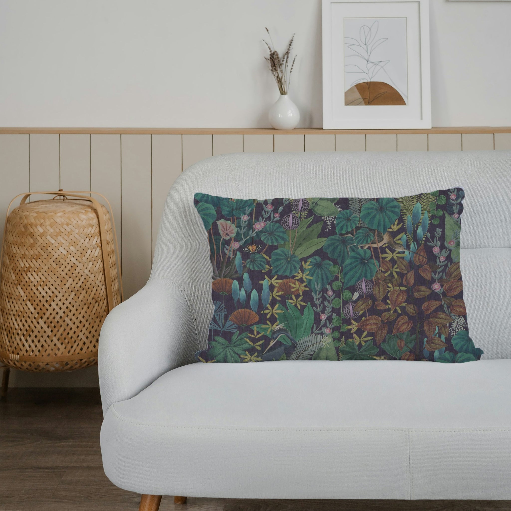 stormønstret sofapude i Chivasso Sweet Destiny