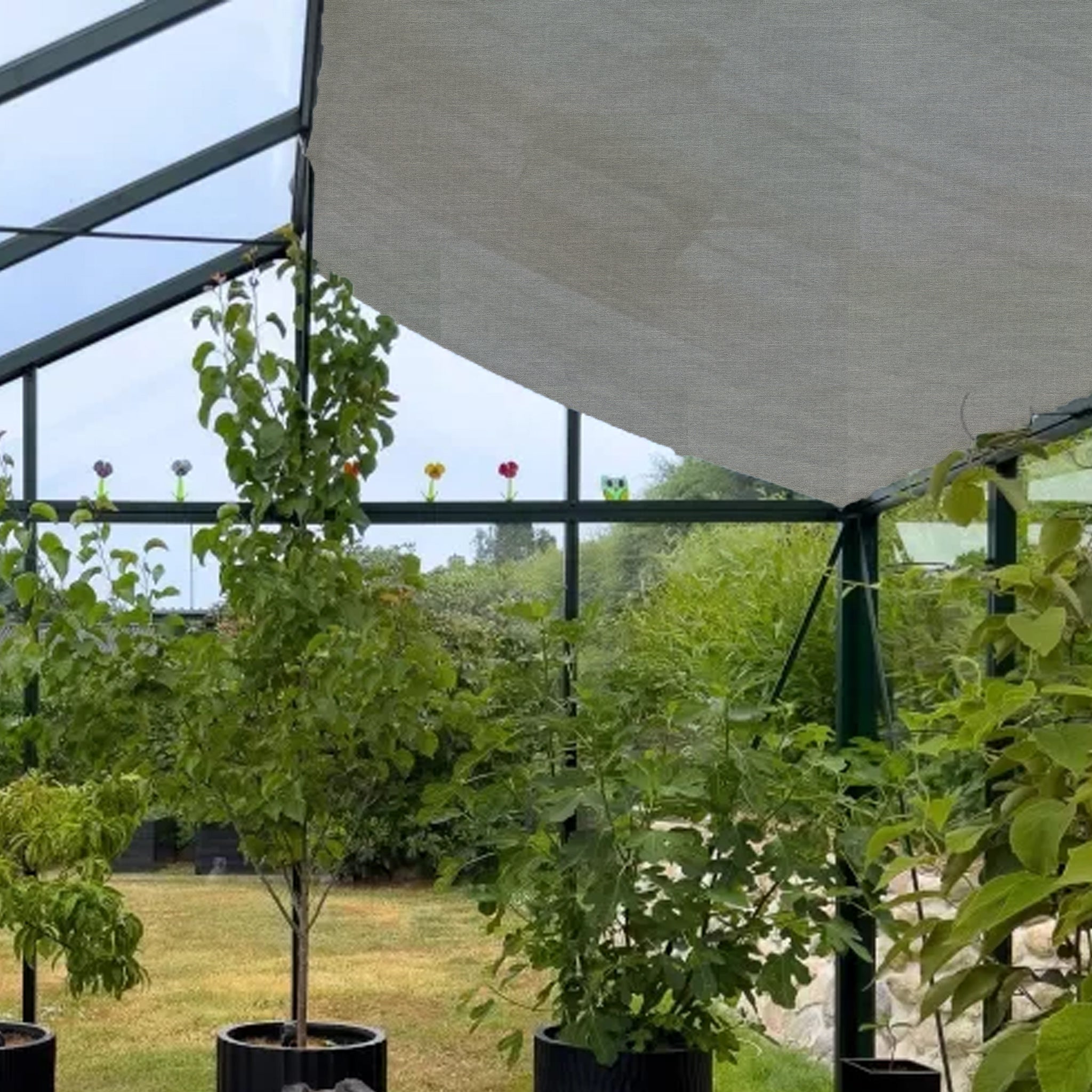 Casa Reflect gardinstof med alubagside til solafskærmning