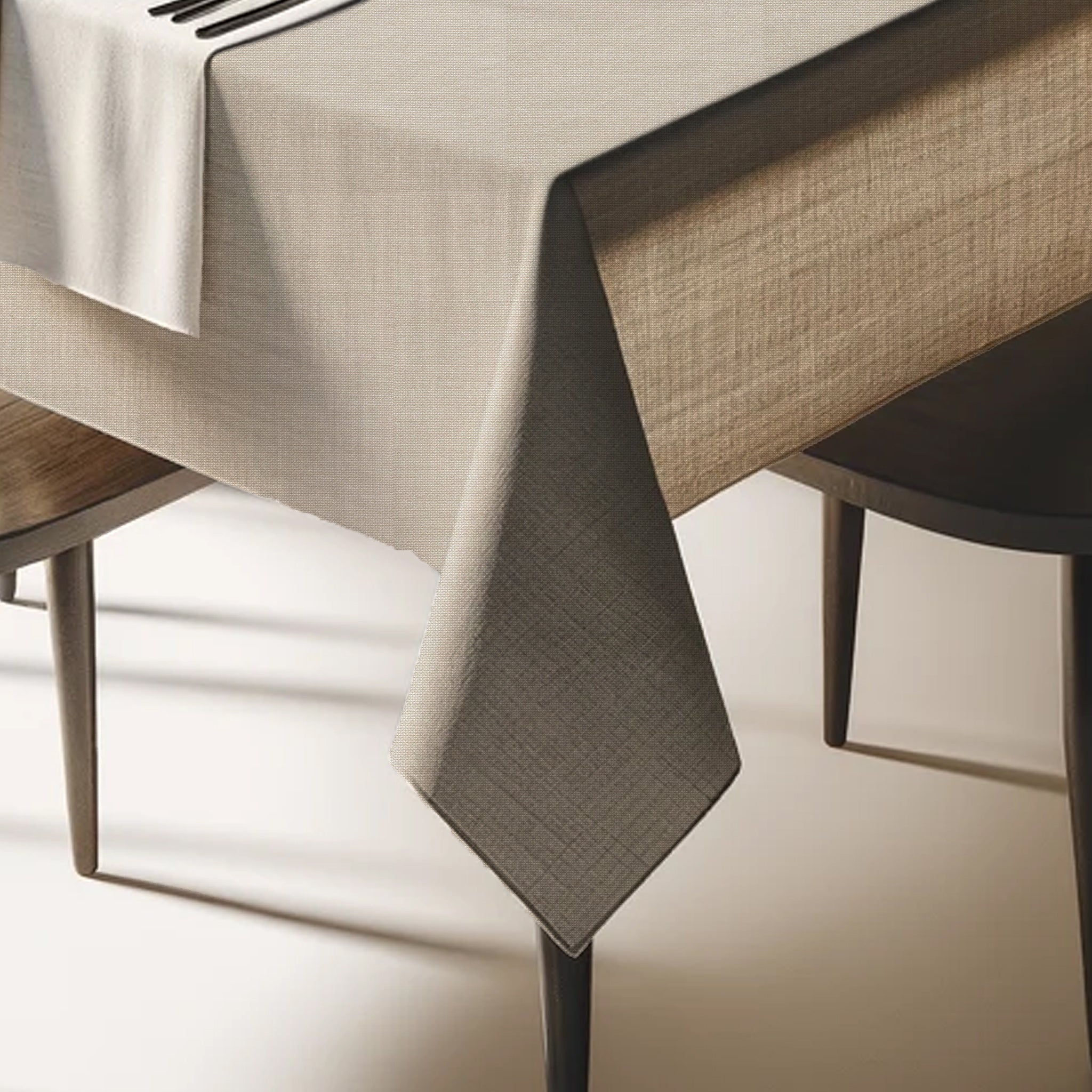 Ginger 2 - Stofdug med semi-transparent look