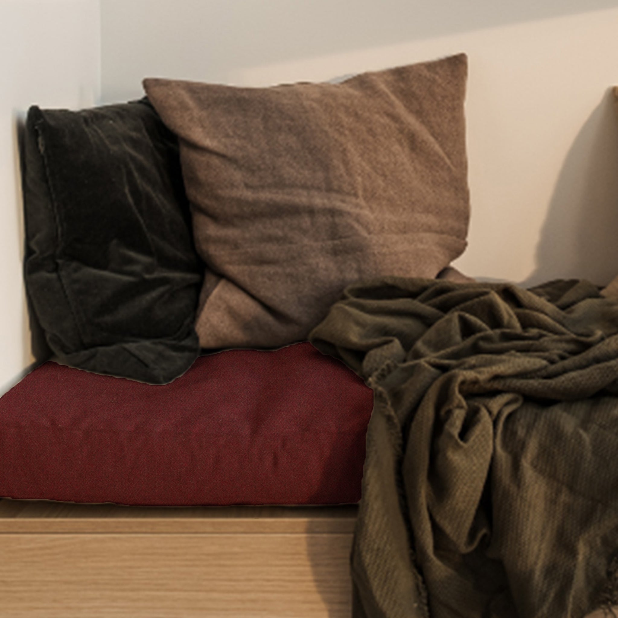 Woolly - Specialsyet madras i genbrugsuld