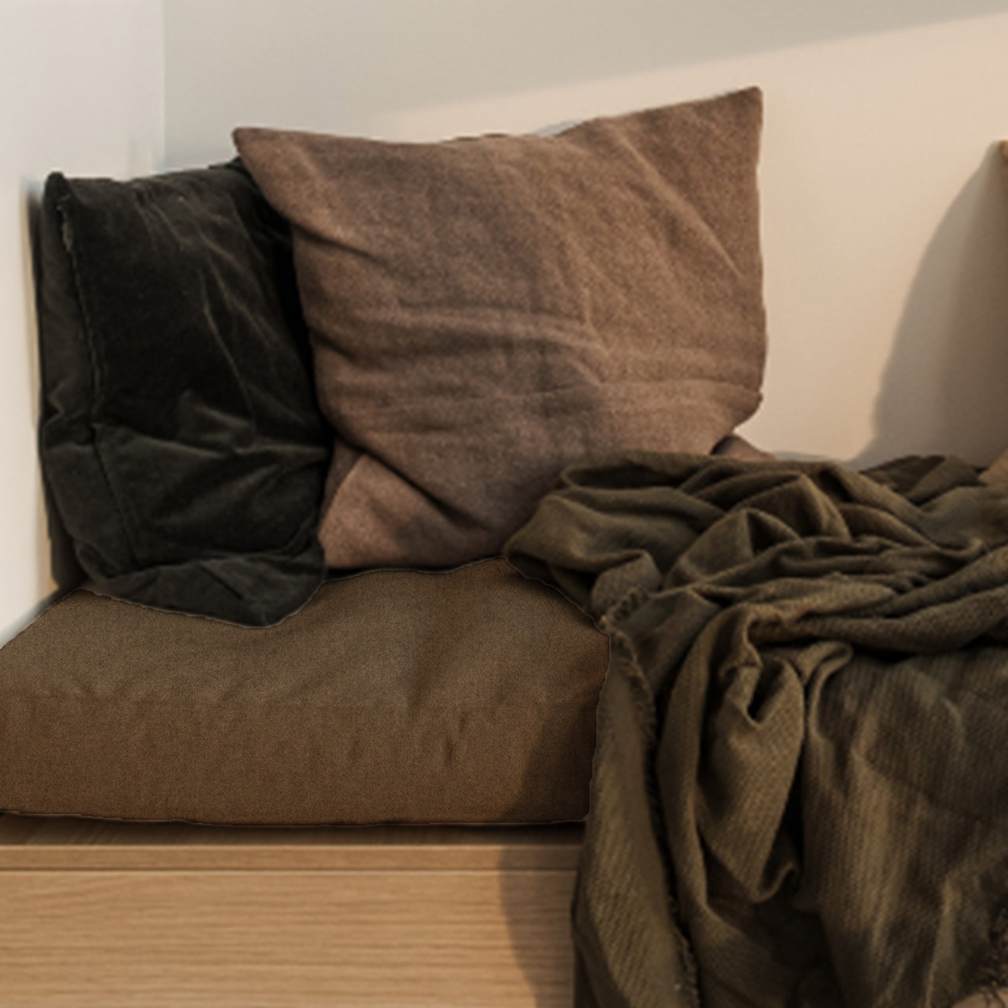 Woolly - Specialsyet madras i genbrugsuld