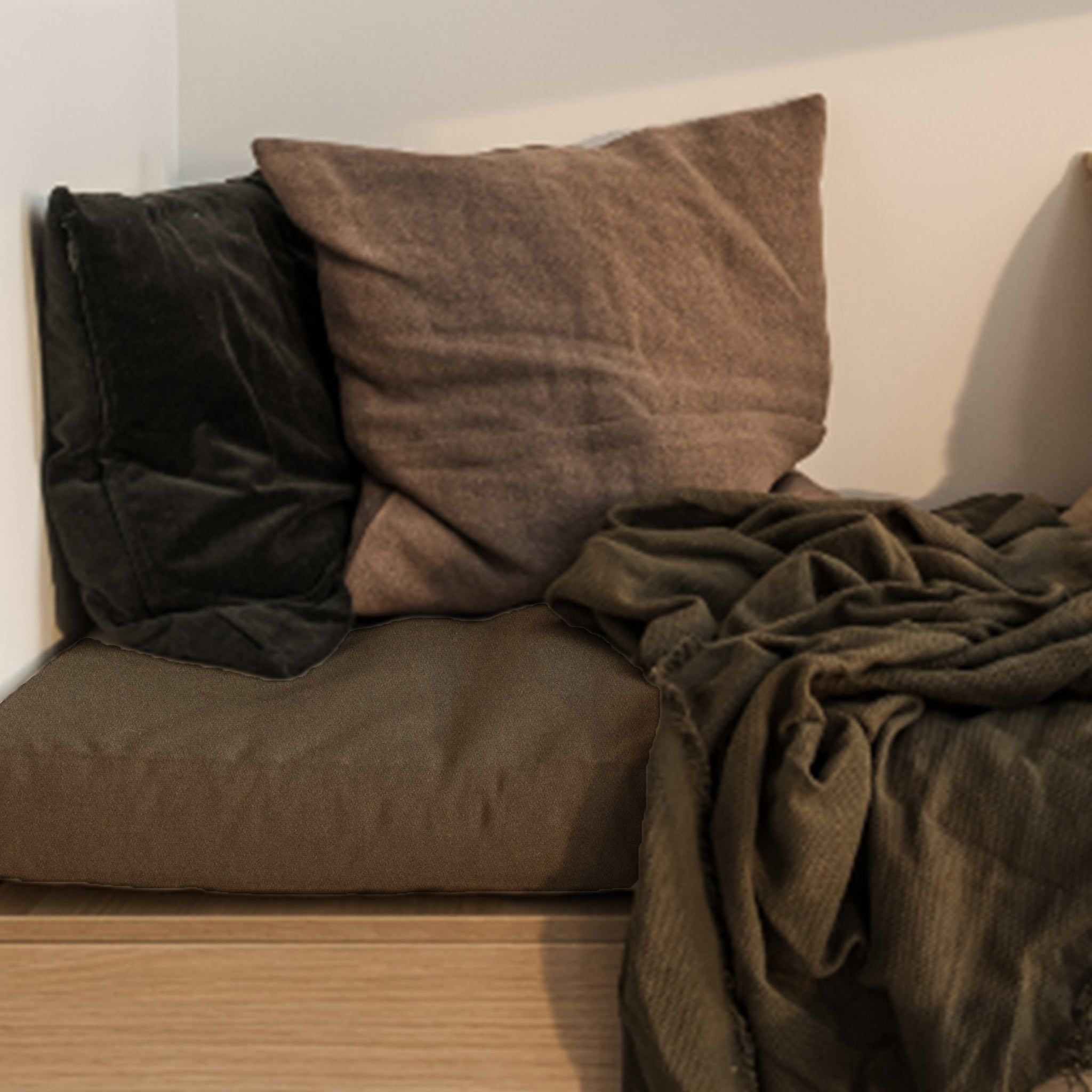 Woolly - Specialsyet madras i genbrugsuld