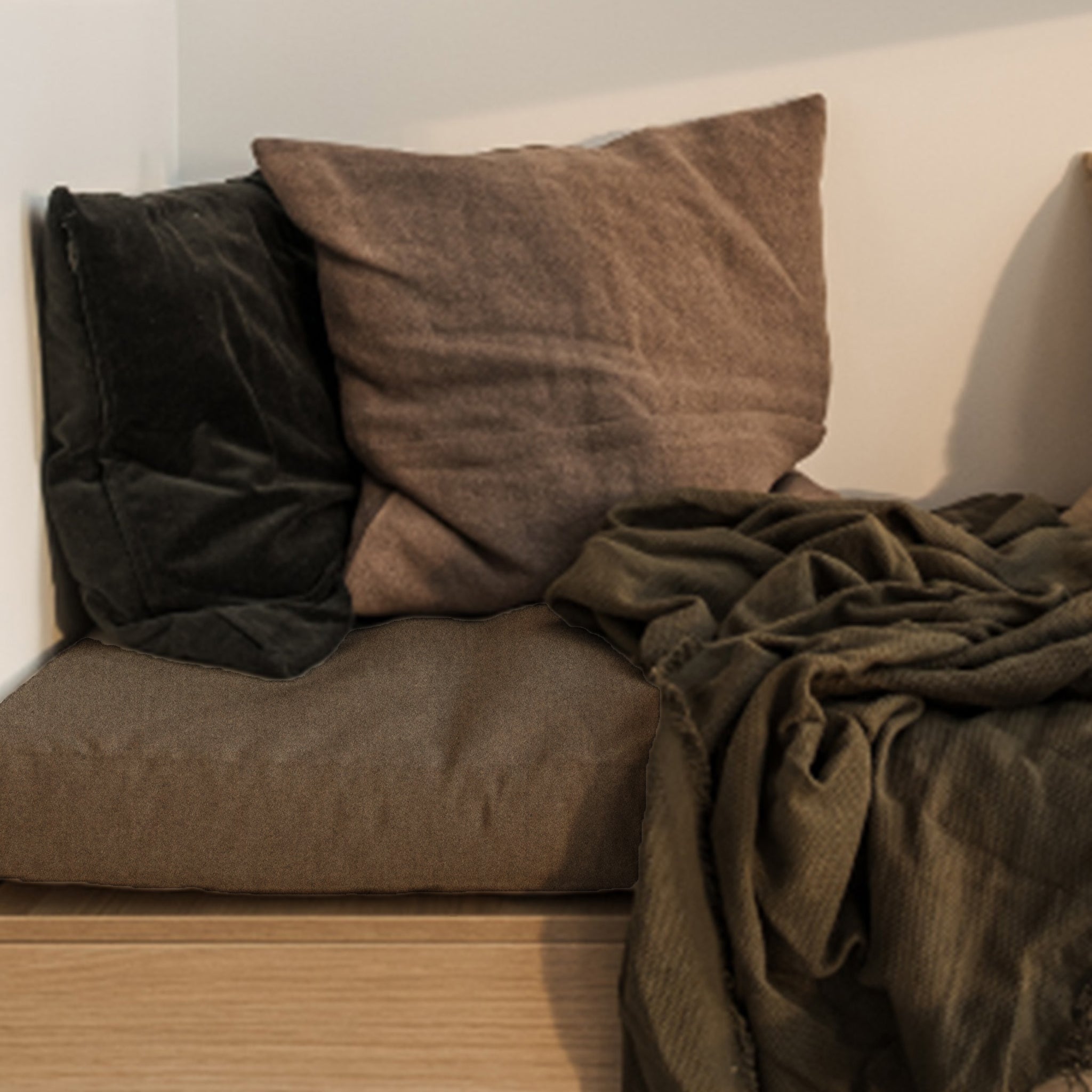 Woolly - Specialsyet madras i genbrugsuld