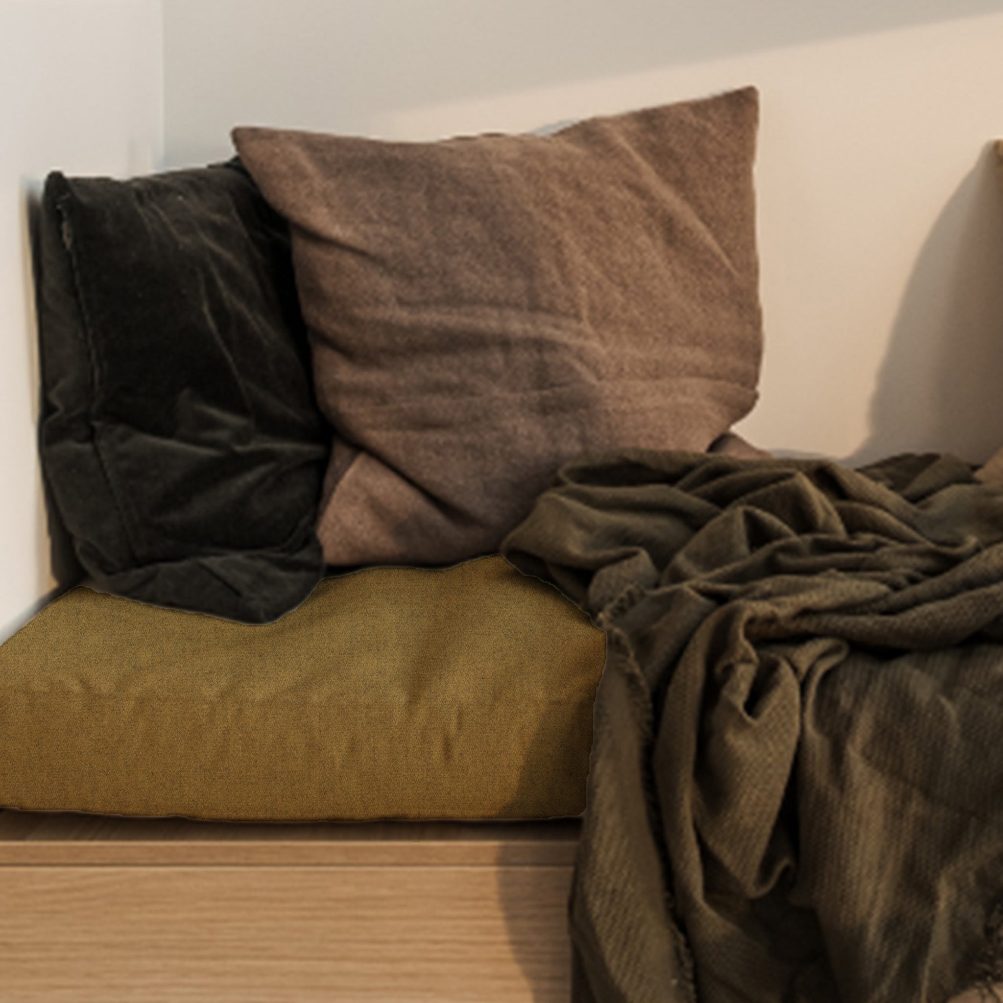 Woolly - Specialsyet madras i genbrugsuld