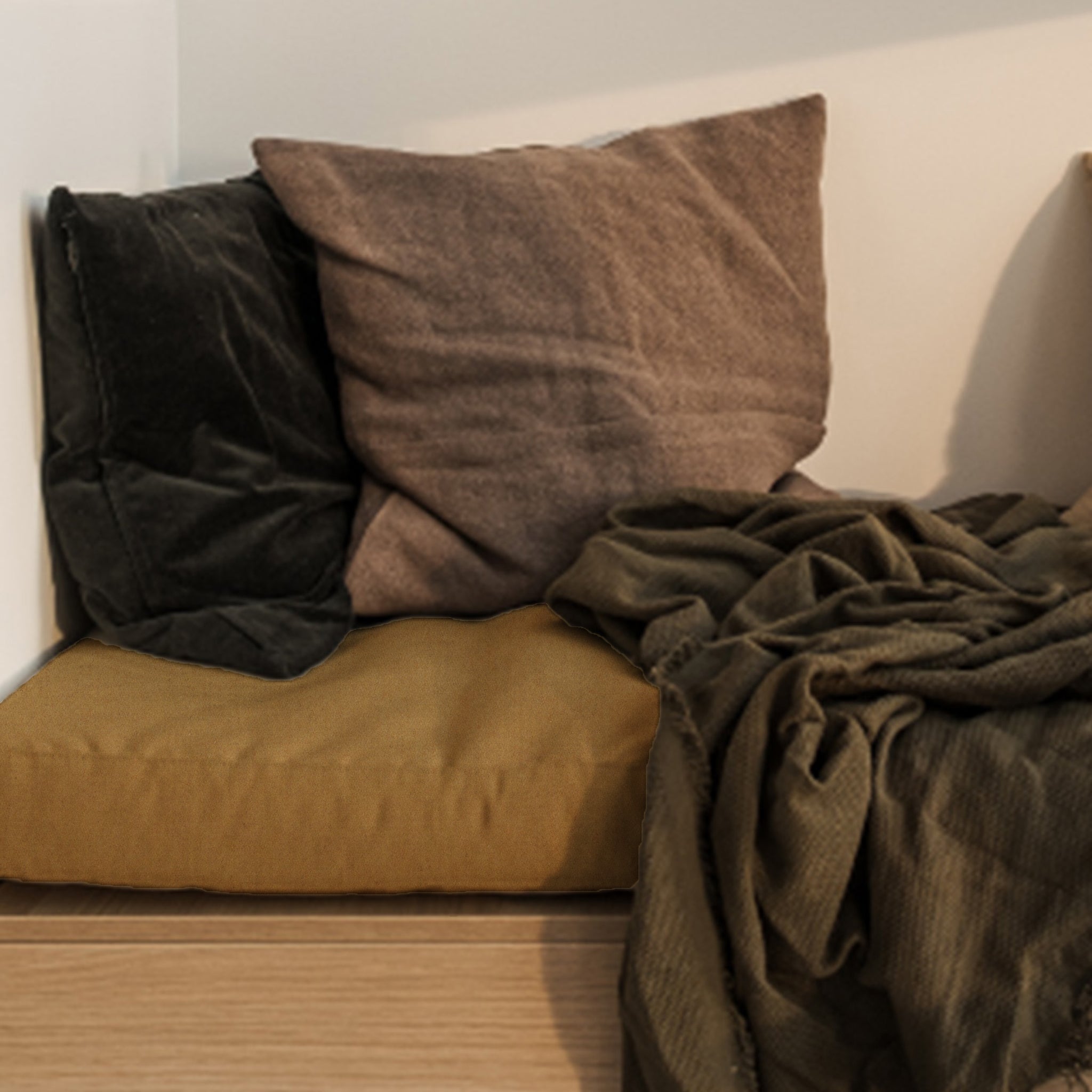 Woolly - Specialsyet madras i genbrugsuld