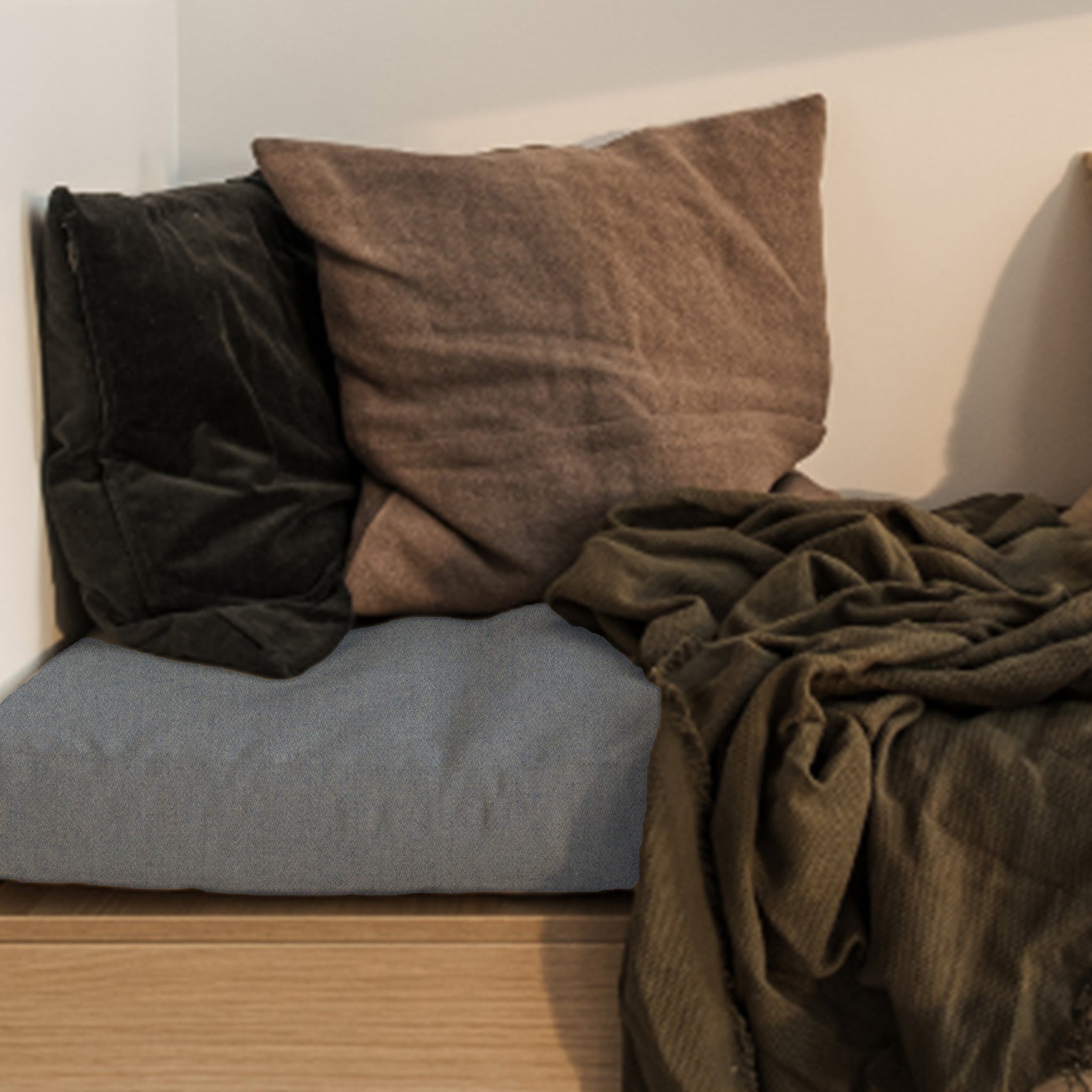 Woolly - Specialsyet madras i genbrugsuld