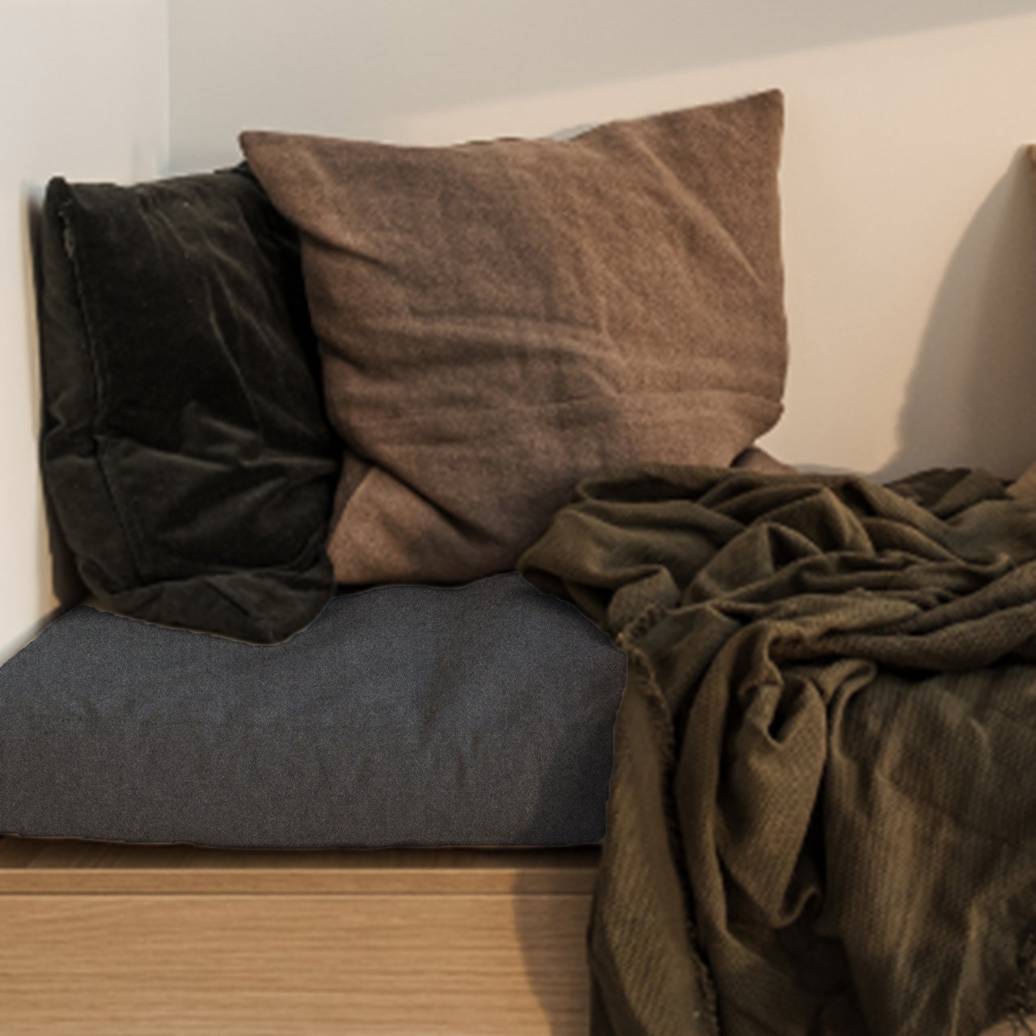Woolly - Specialsyet madras i genbrugsuld