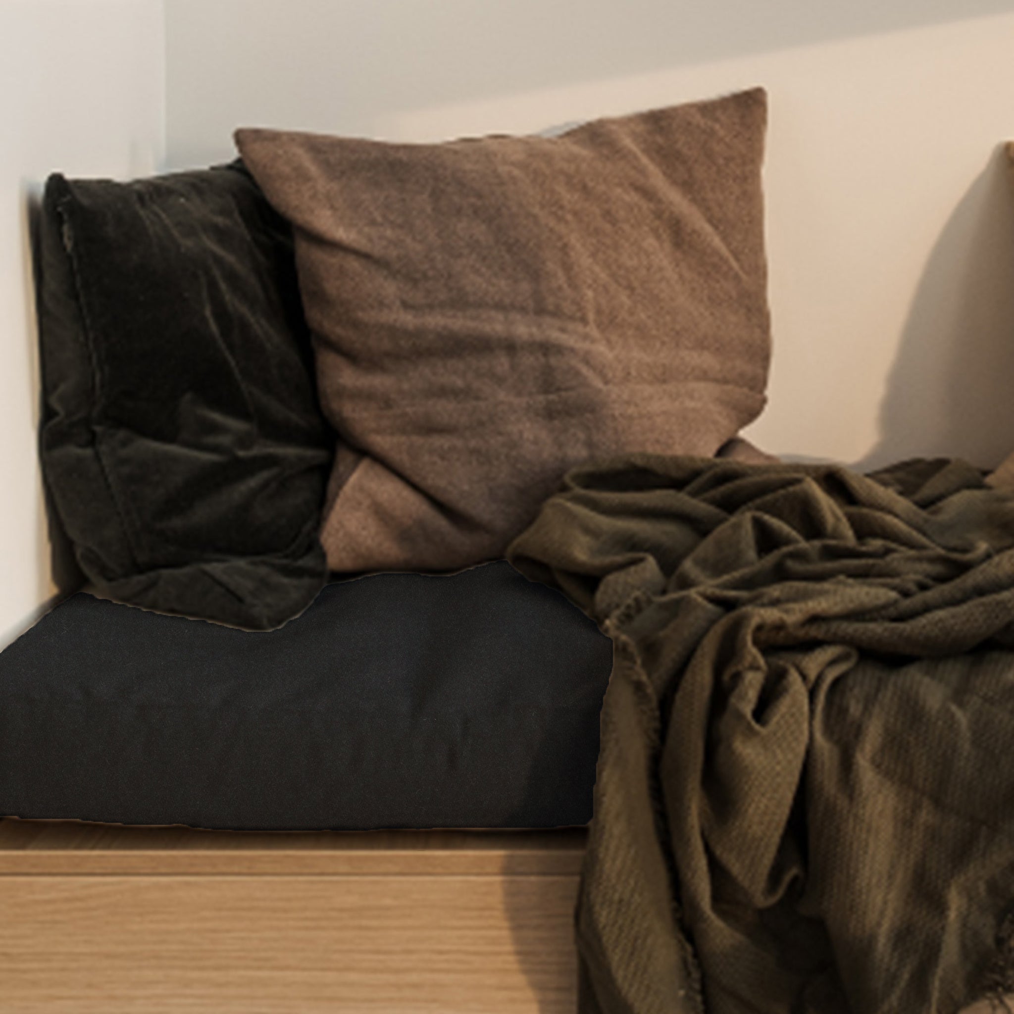 Woolly - Specialsyet madras i genbrugsuld