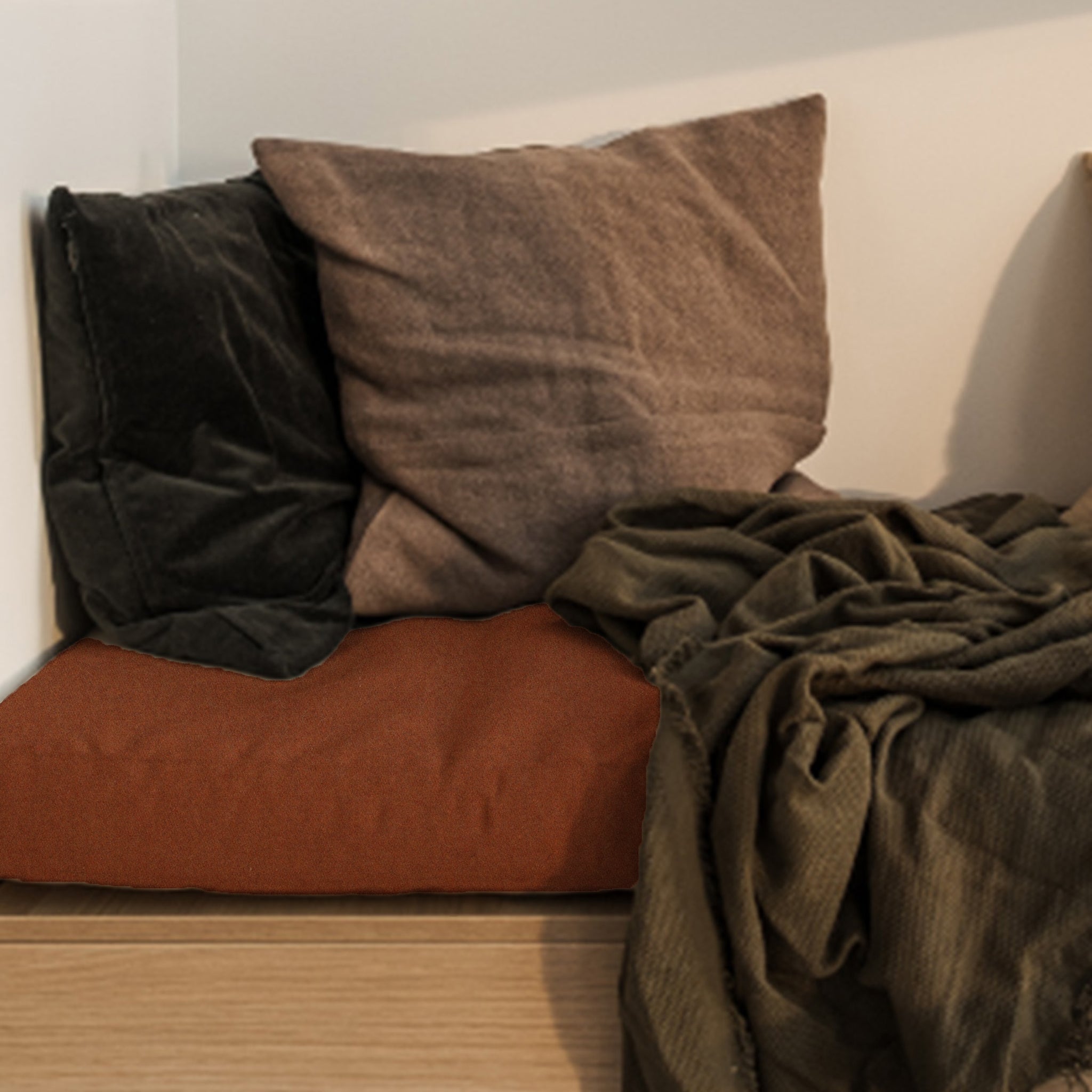 Woolly - Specialsyet madras i genbrugsuld