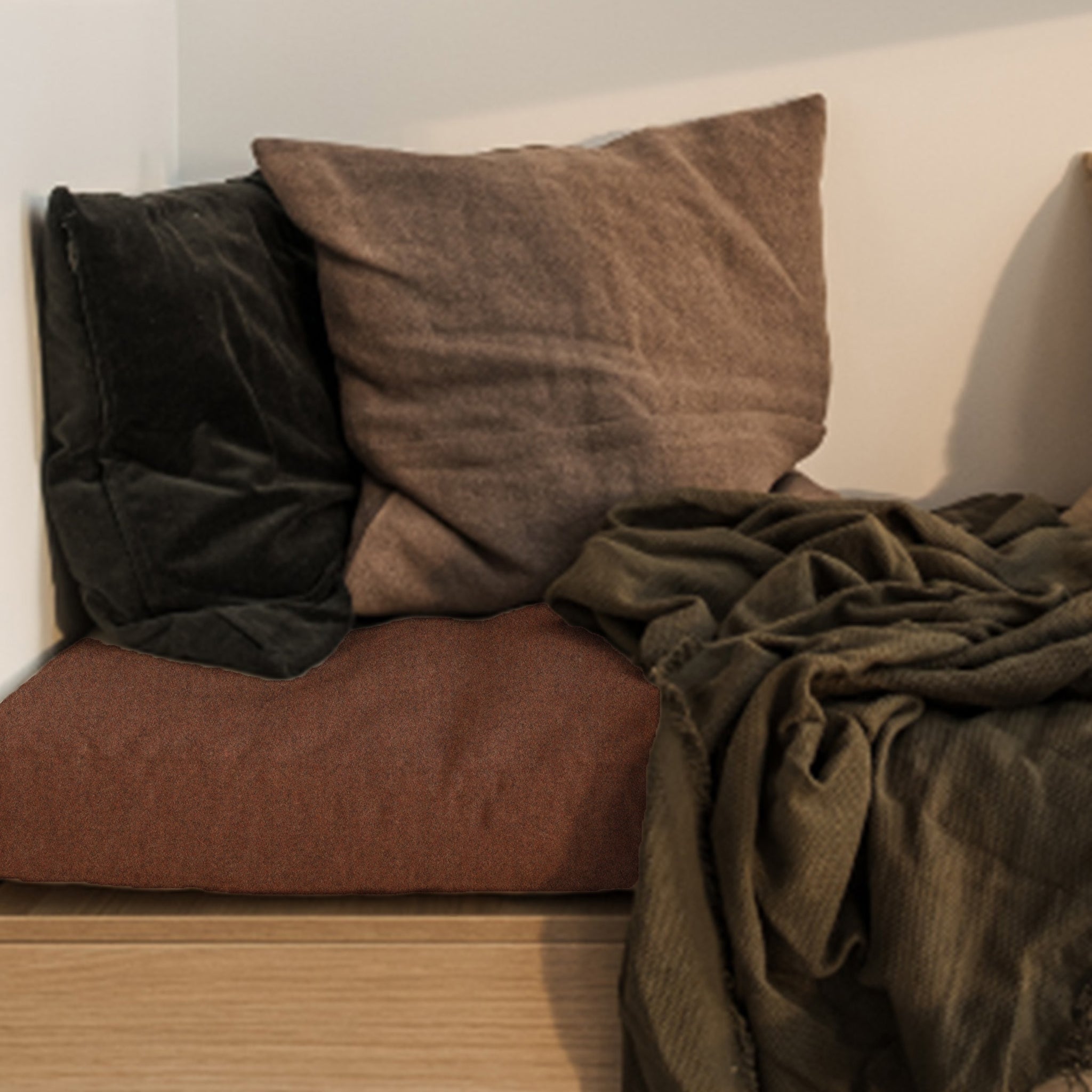 Woolly - Specialsyet madras i genbrugsuld