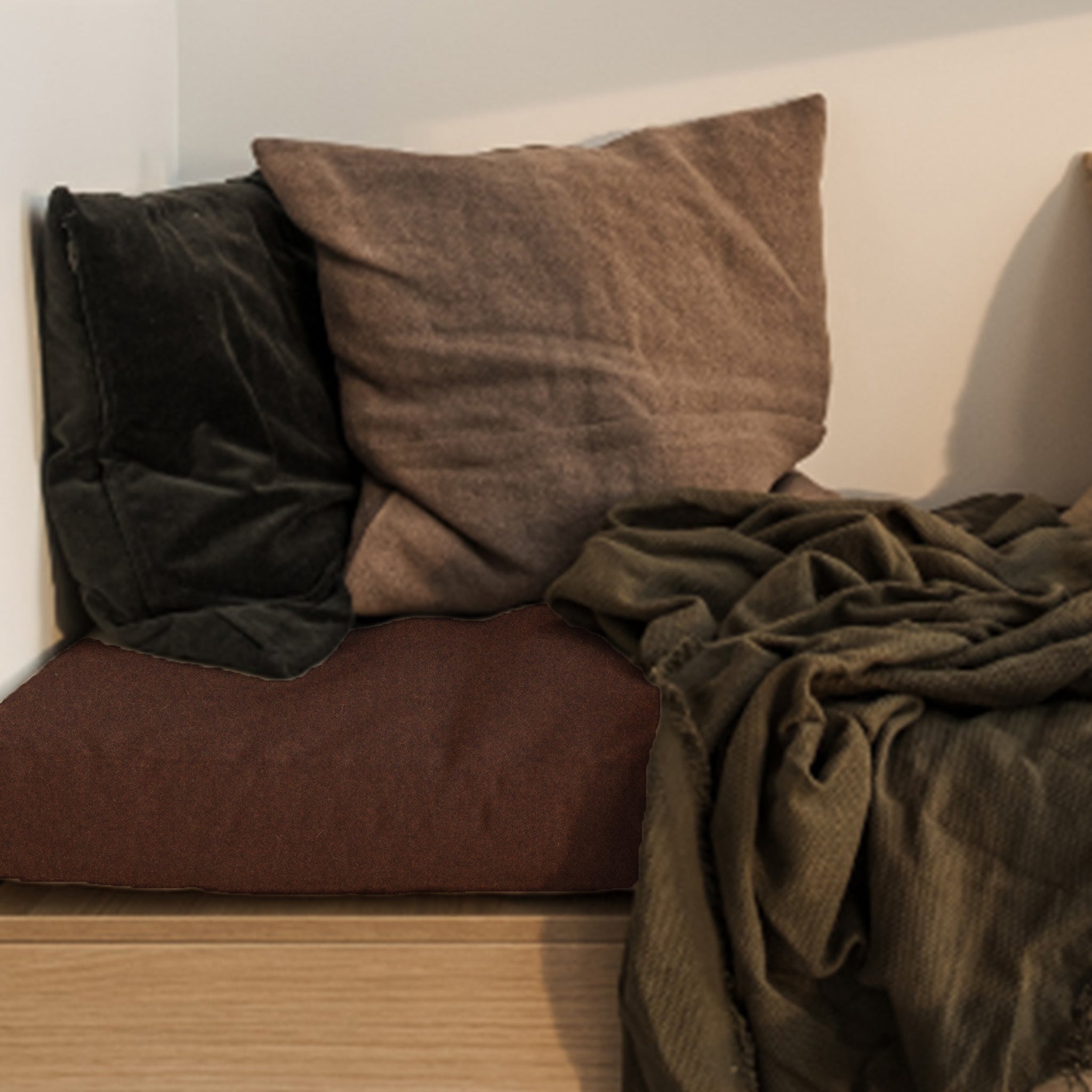 Woolly - Specialsyet madras i genbrugsuld