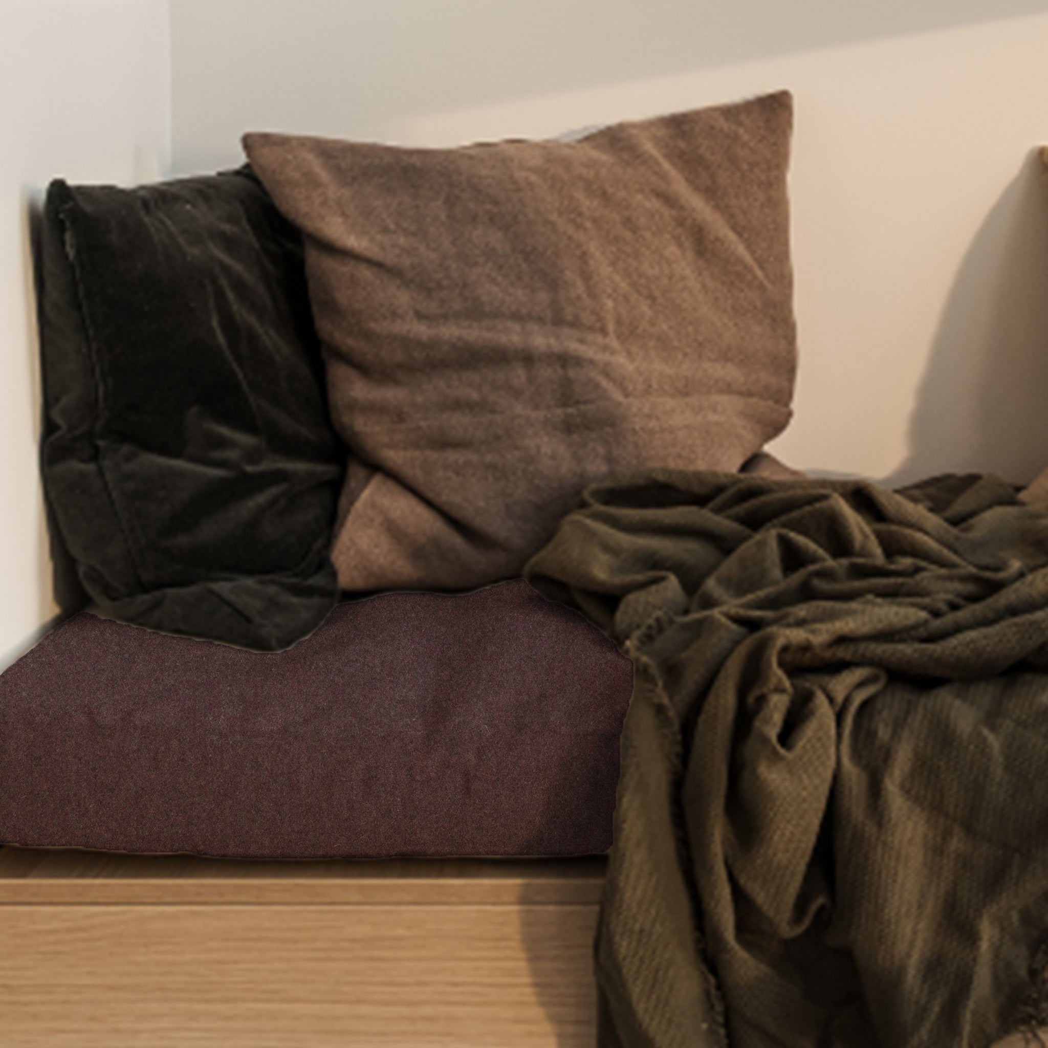 Woolly - Specialsyet madras i genbrugsuld