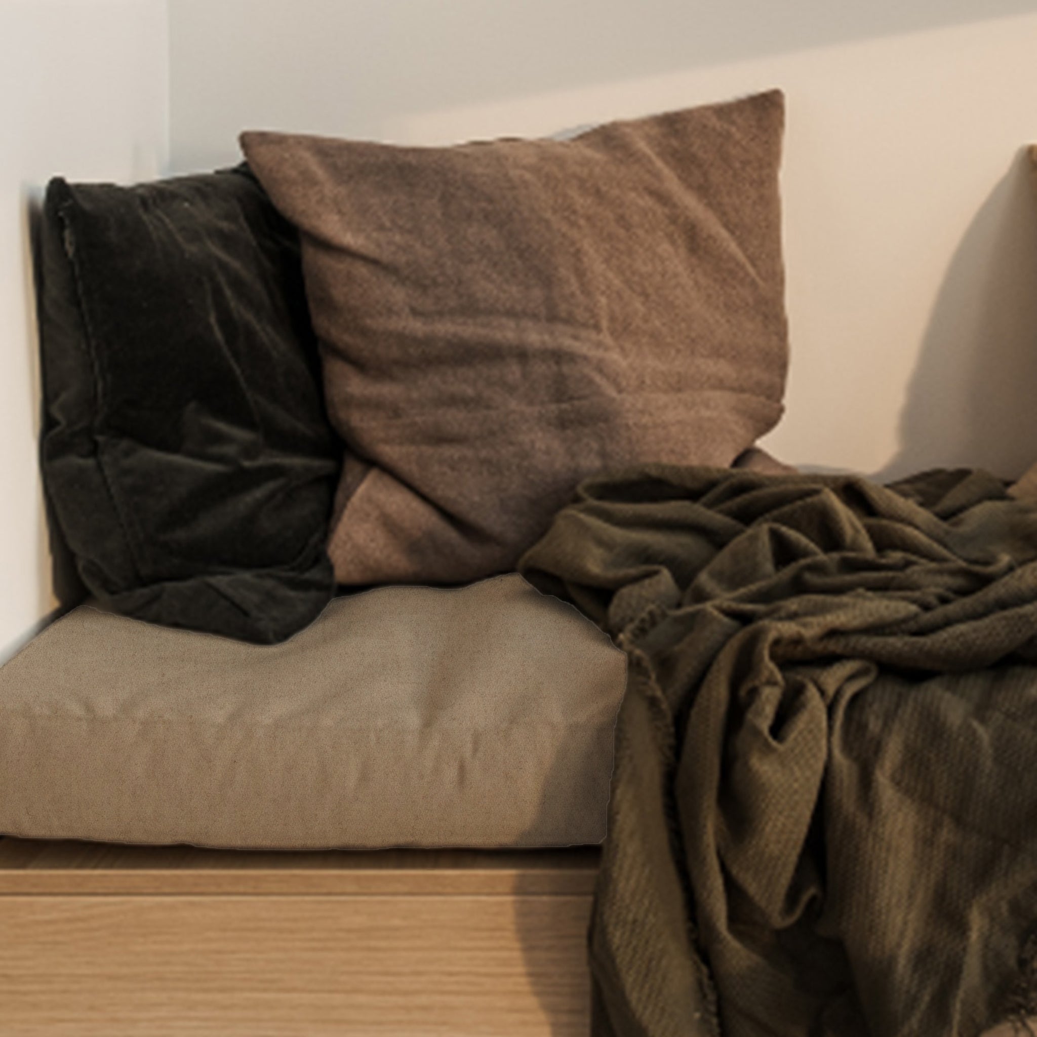 Woolly - Specialsyet madras i genbrugsuld