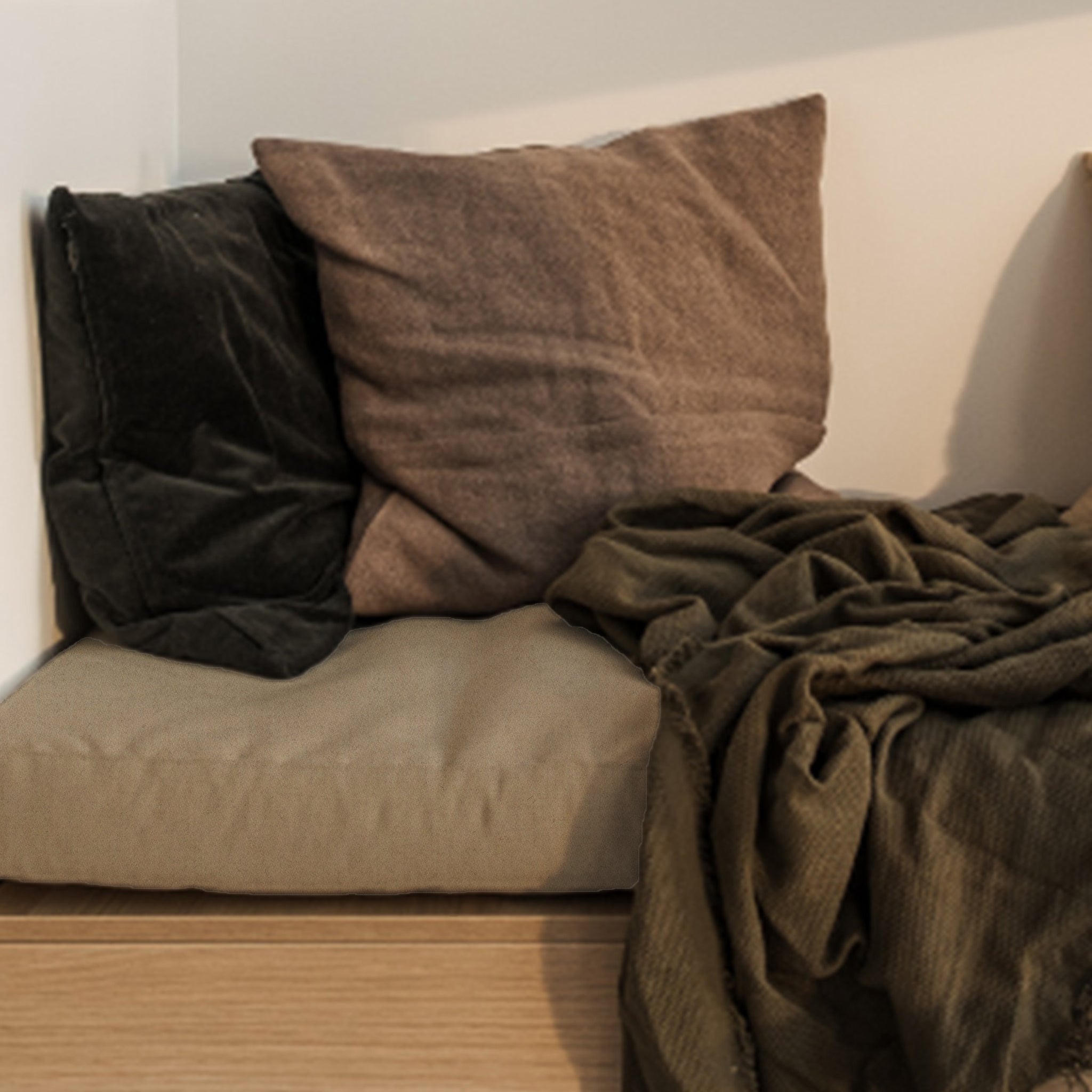 Woolly - Specialsyet madras i genbrugsuld