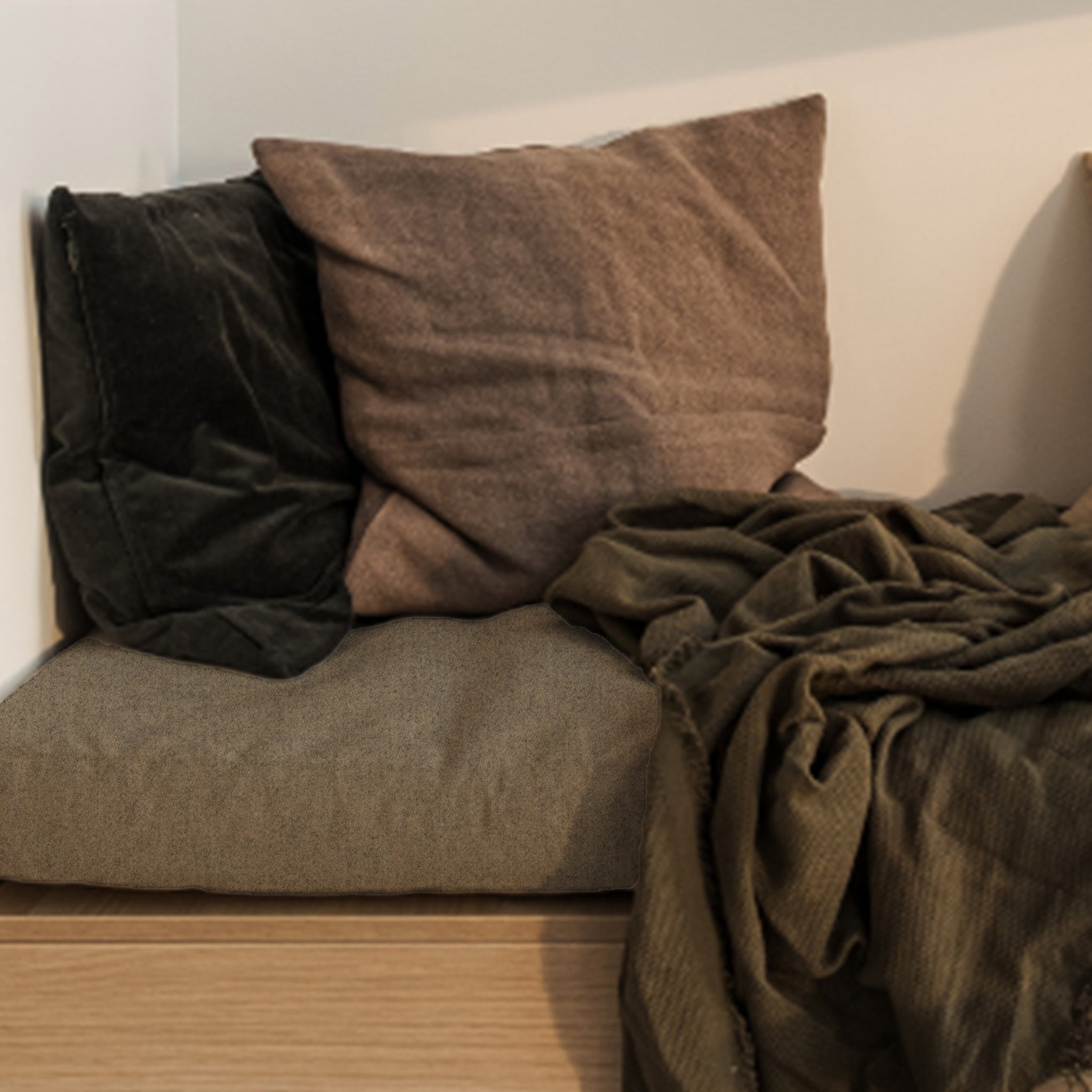 Woolly - Specialsyet madras i genbrugsuld