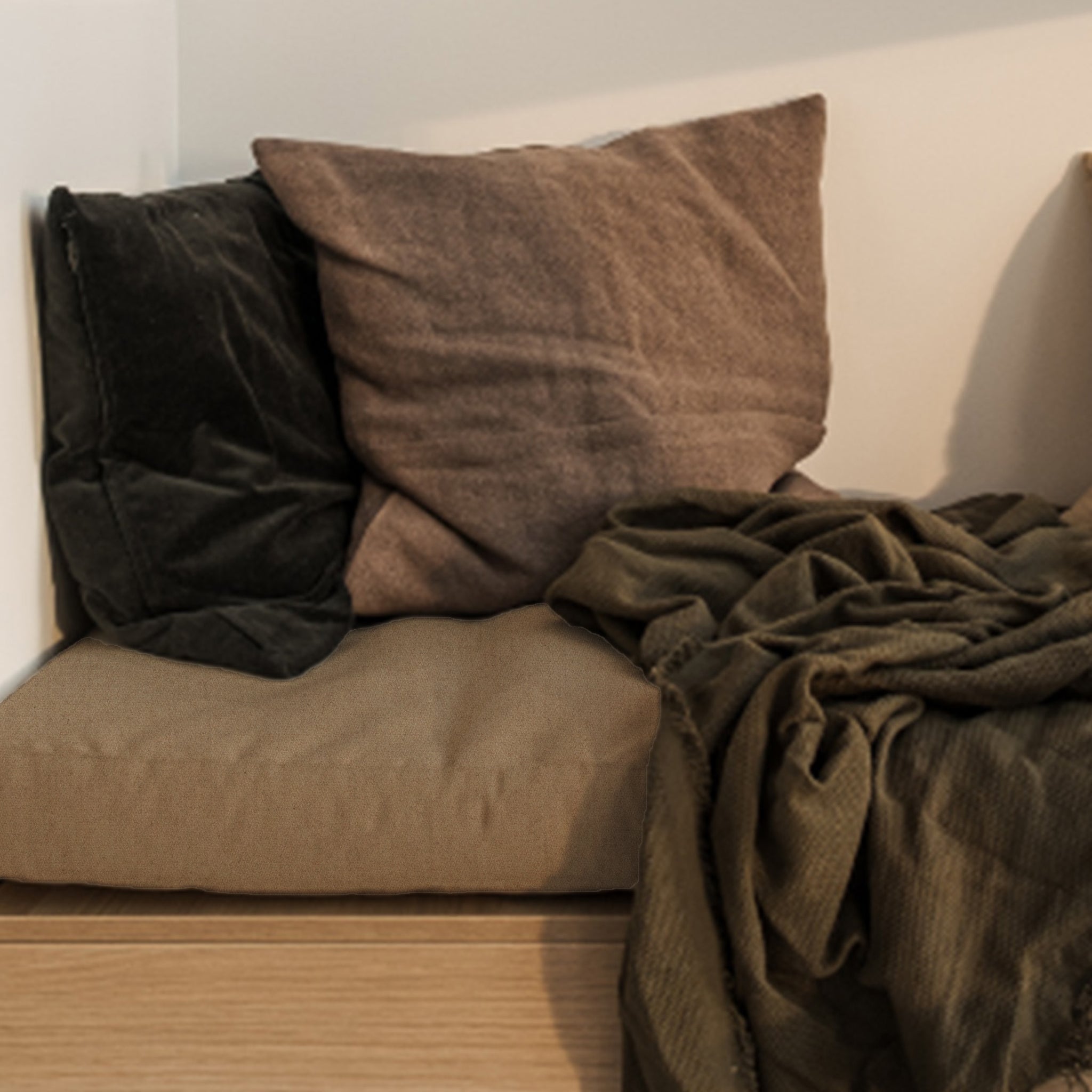 Woolly - Specialsyet madras i genbrugsuld