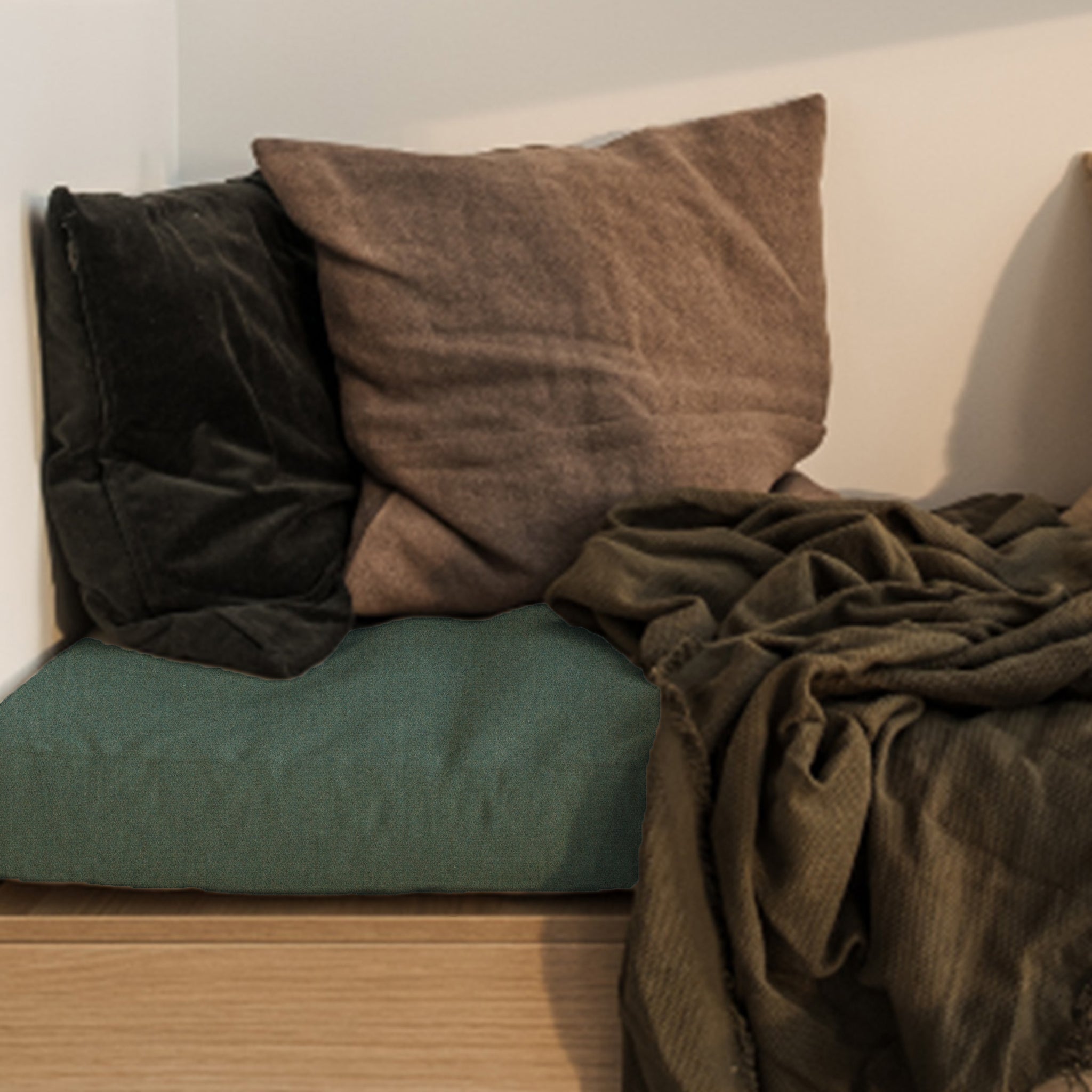 Woolly - Specialsyet madras i genbrugsuld
