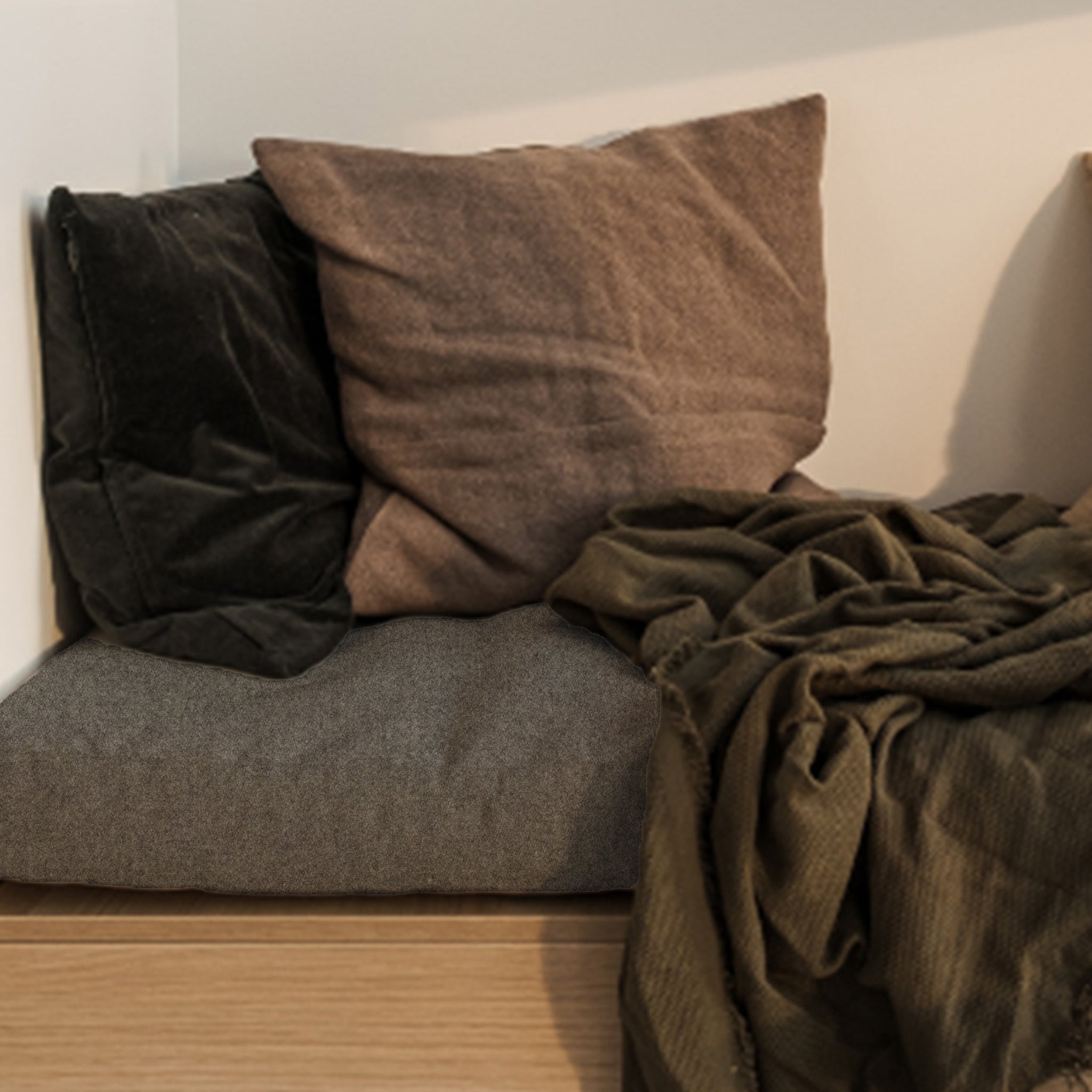 Woolly - Specialsyet madras i genbrugsuld