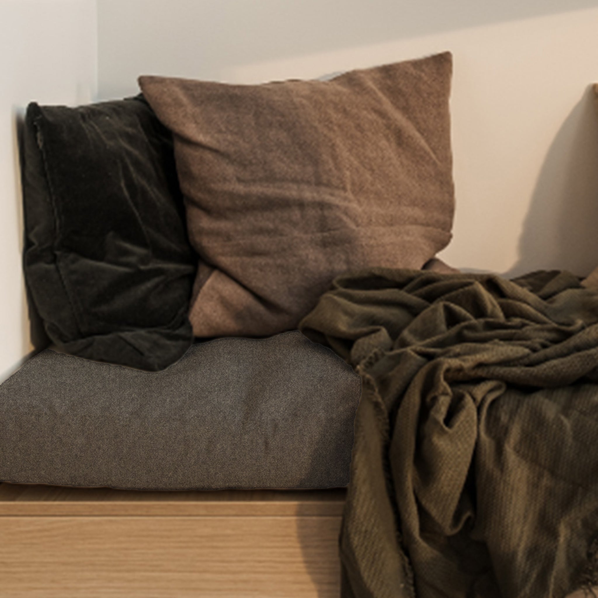 Woolly - Specialsyet madras i genbrugsuld
