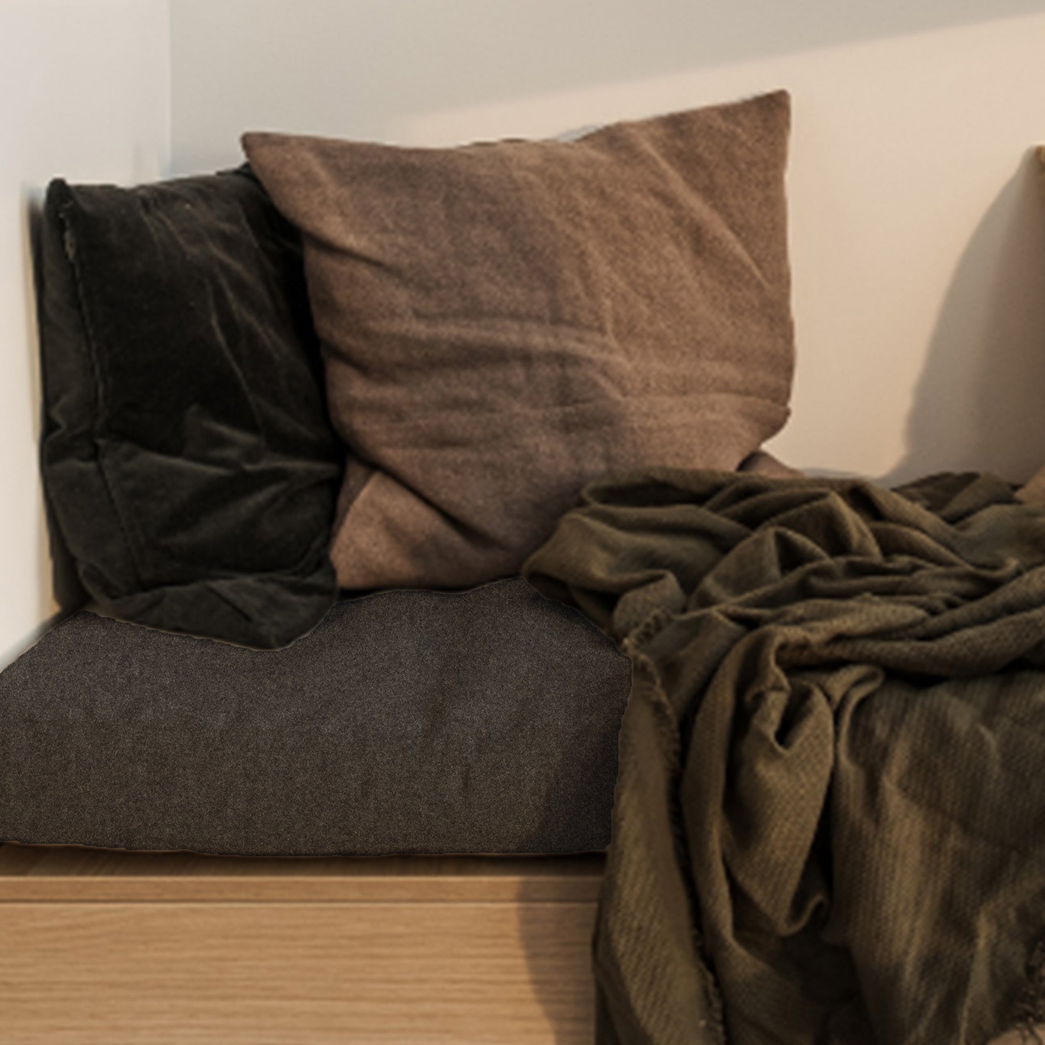 Woolly - Specialsyet madras i genbrugsuld