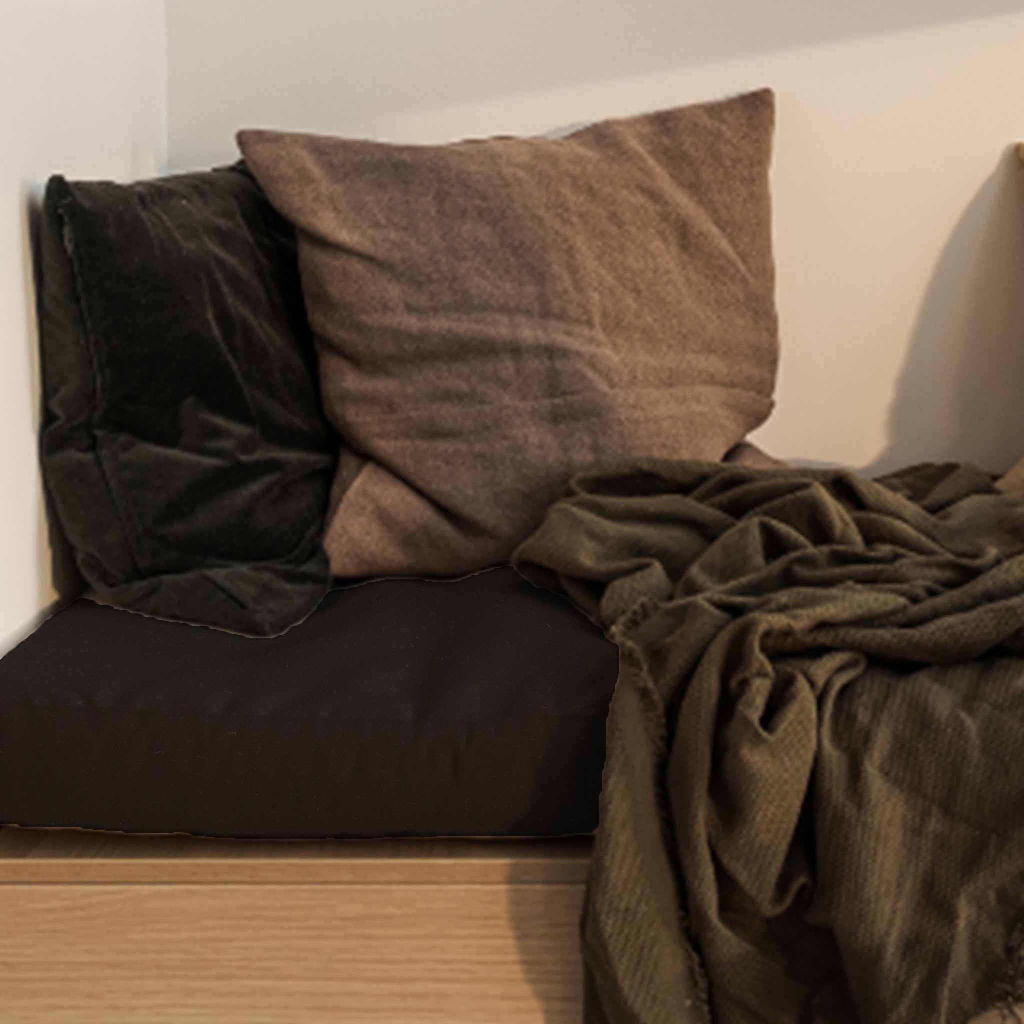 Woolly - Specialsyet madras i genbrugsuld