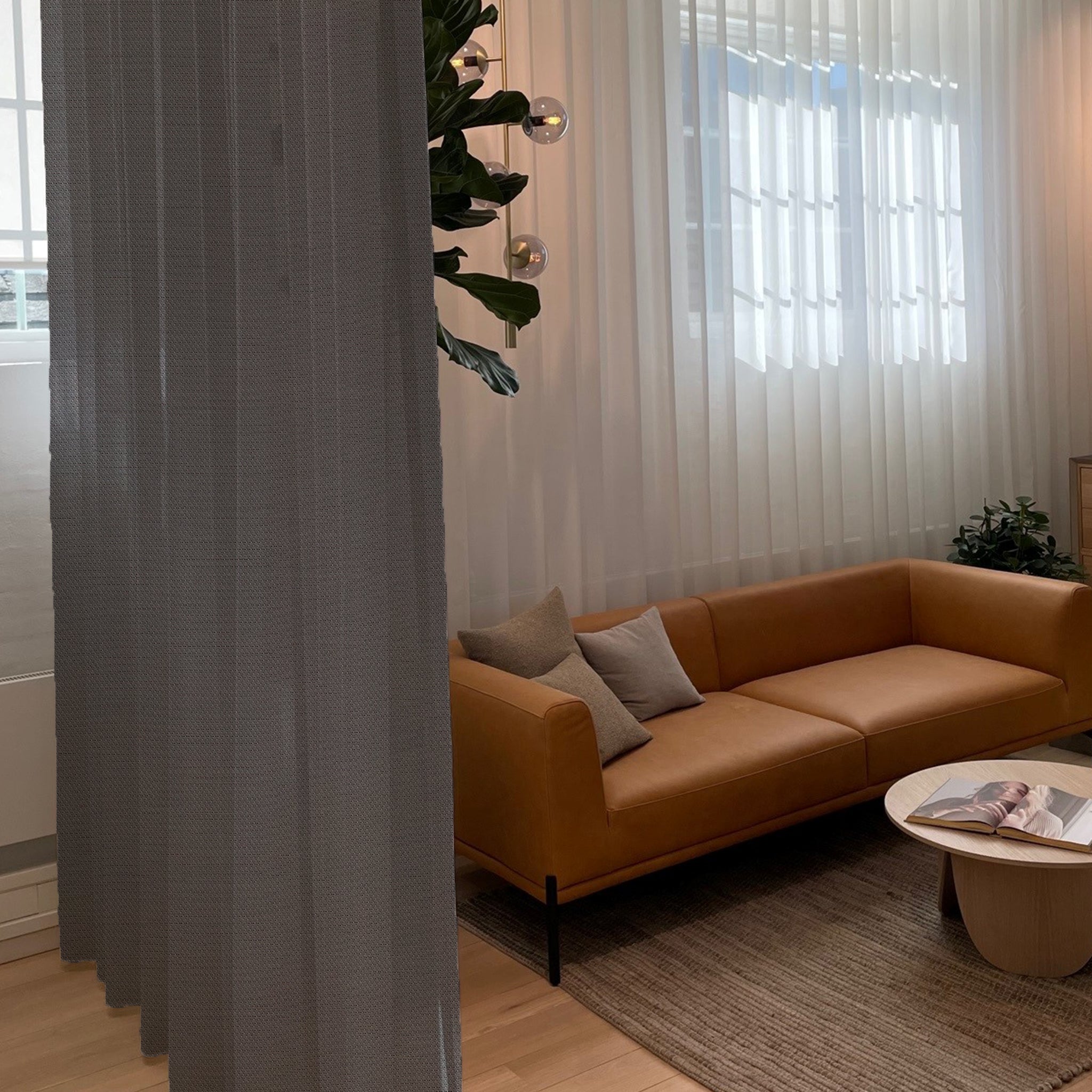 Volume - Semitransparent rumdeling med glans