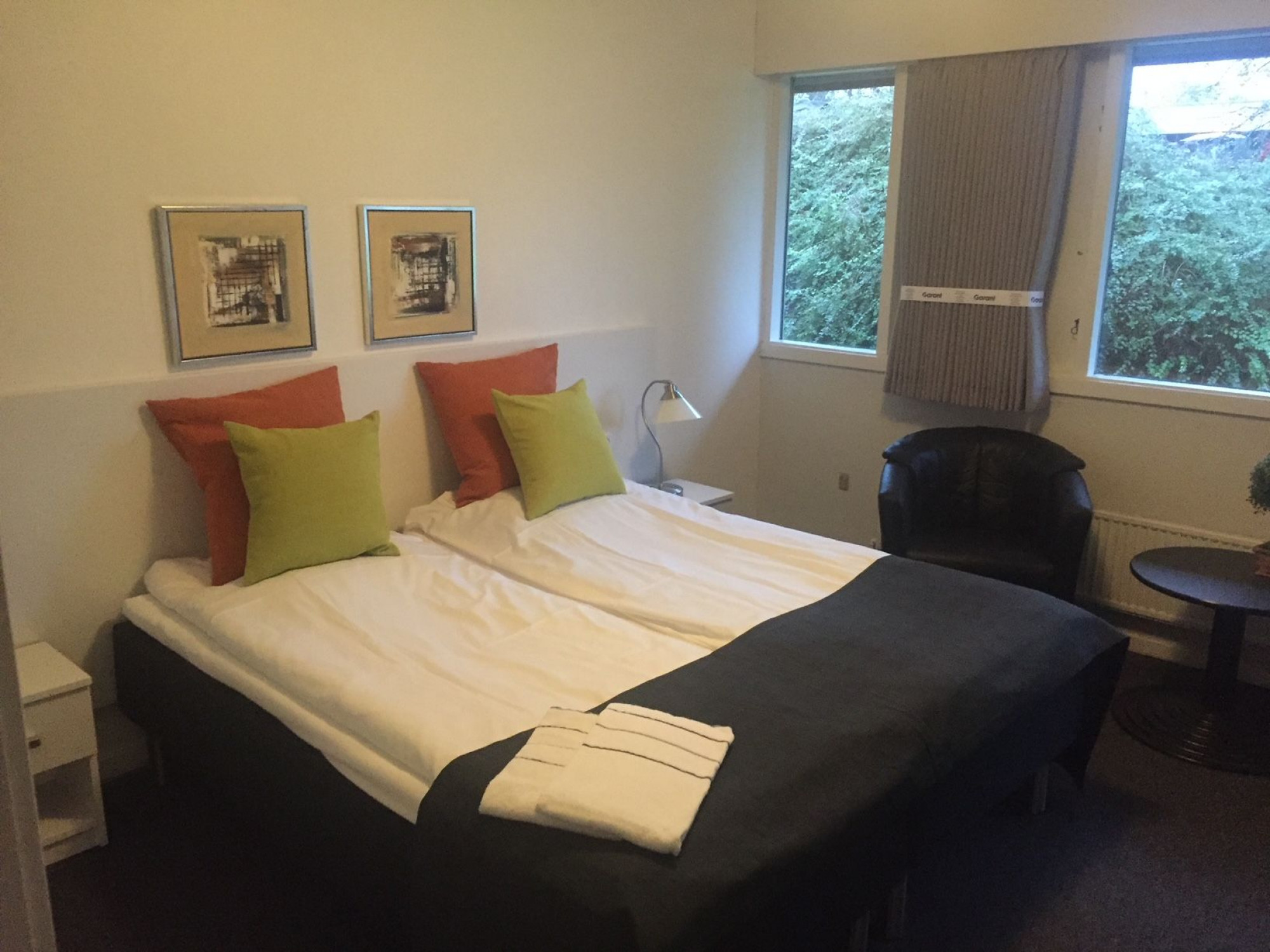 Hotelværelser på Pejsegården